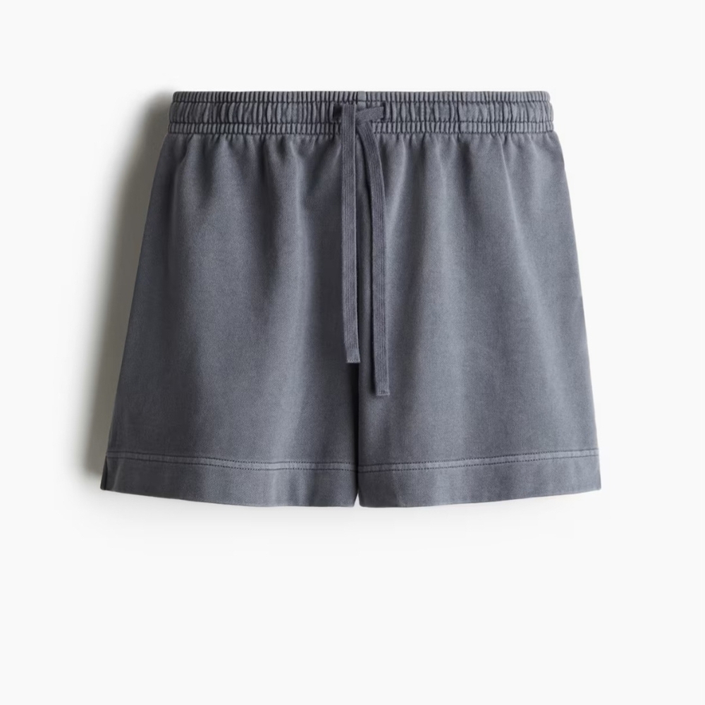 H&M Charcoal Drawstring Shorts